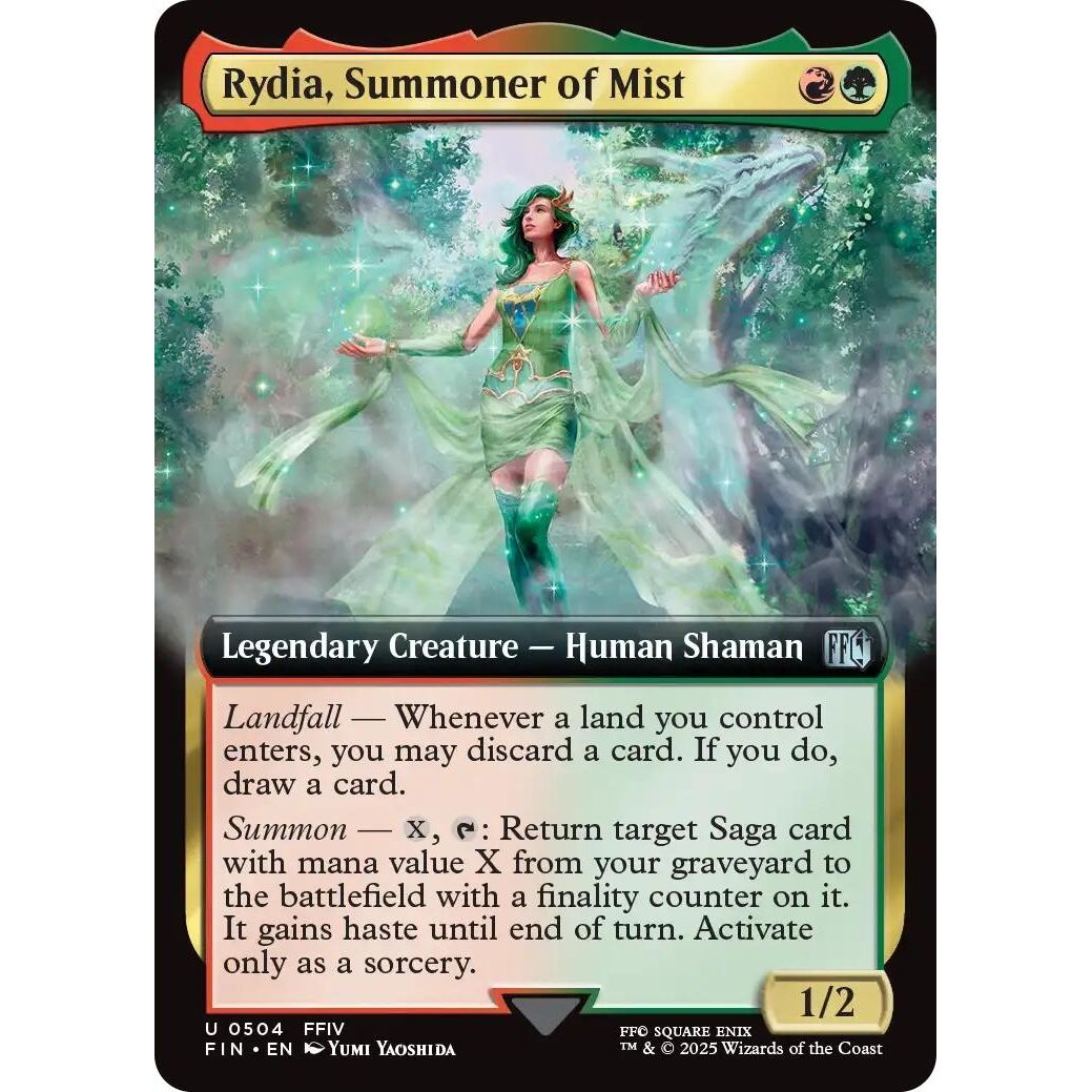 Image for Rydia, Summoner of Mist (Extended Art) (504) (FIN) - Magic: The Gathering