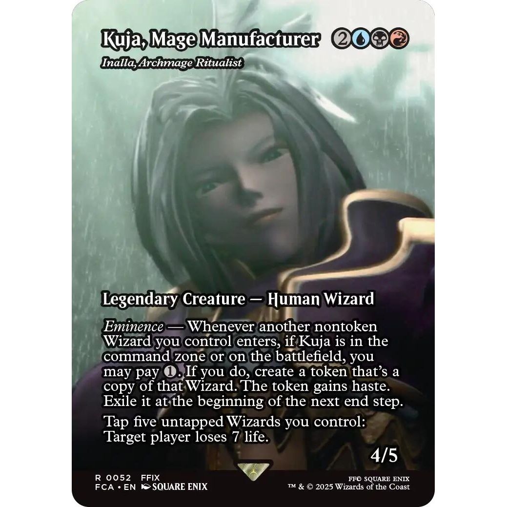 Image for Kuja, Mage Manufacturer - Inalla, Archmage Ritualist (Showcase) (52) (FCA) - Magic: The Gathering