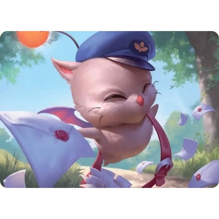 Image for Delivery Moogle Art Card (1) (AAFIN) - Magic: The Gathering