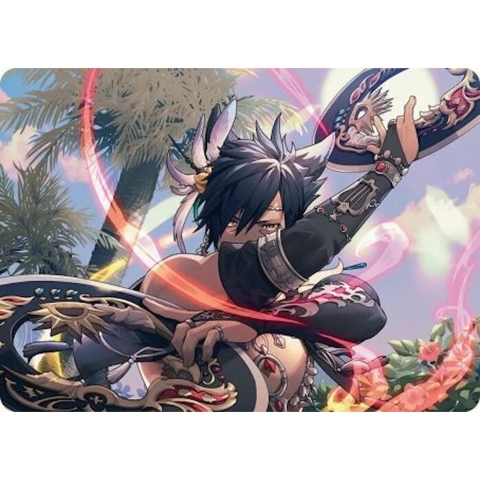 Image for Dancer's Chakrams Art Card (24) (AAFIN) - Magic: The Gathering