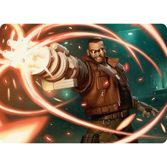 Image for Barret Wallace Art Card (8) (AAFIN) - Magic: The Gathering