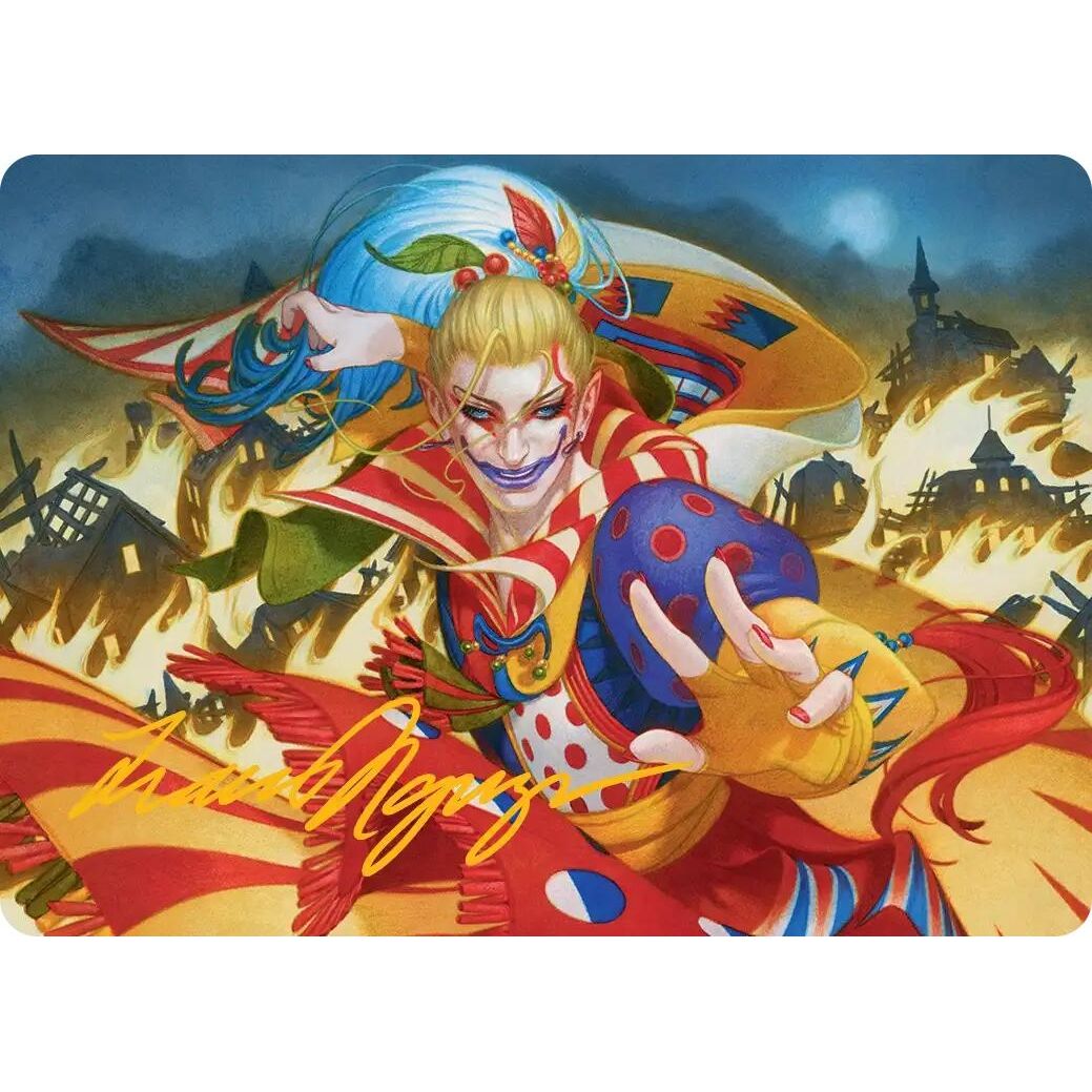 Image for Ruinous Ultimatum Art Card (Gold-Stamped Signature) (33) (AAFIN) - Magic: The Gathering