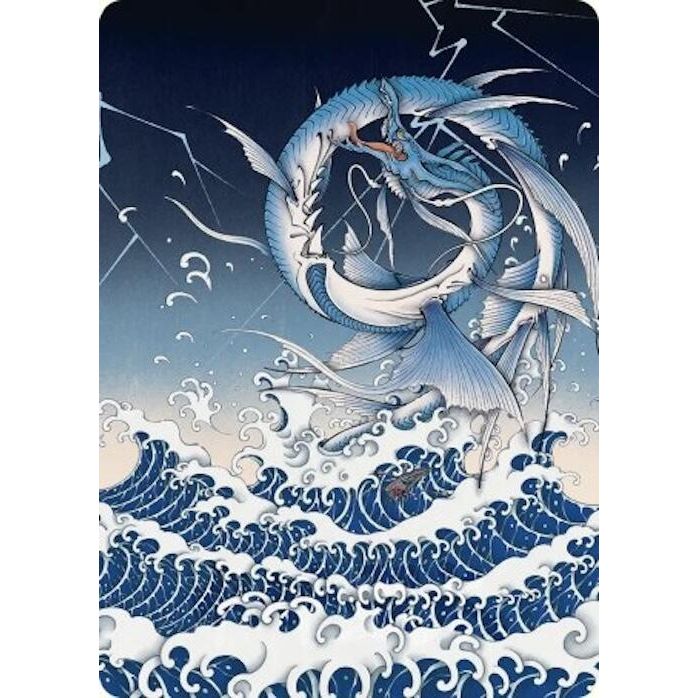 Image for Summon: Leviathan Art Card (38) (AAFIN) - Magic: The Gathering