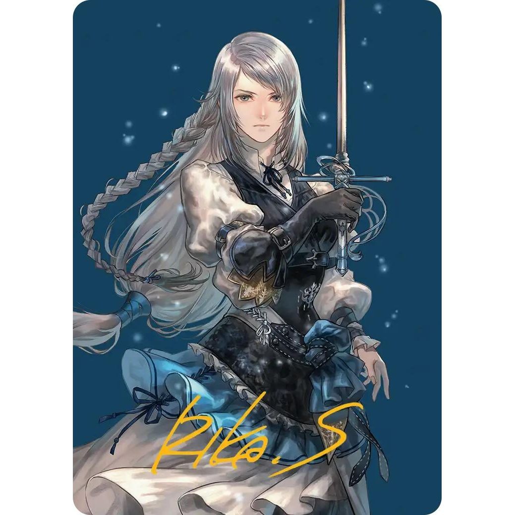Image for Jill, Shiva's Dominant Art Card (Gold-Stamped Signature) (43) (AAFIN) - Magic: The Gathering