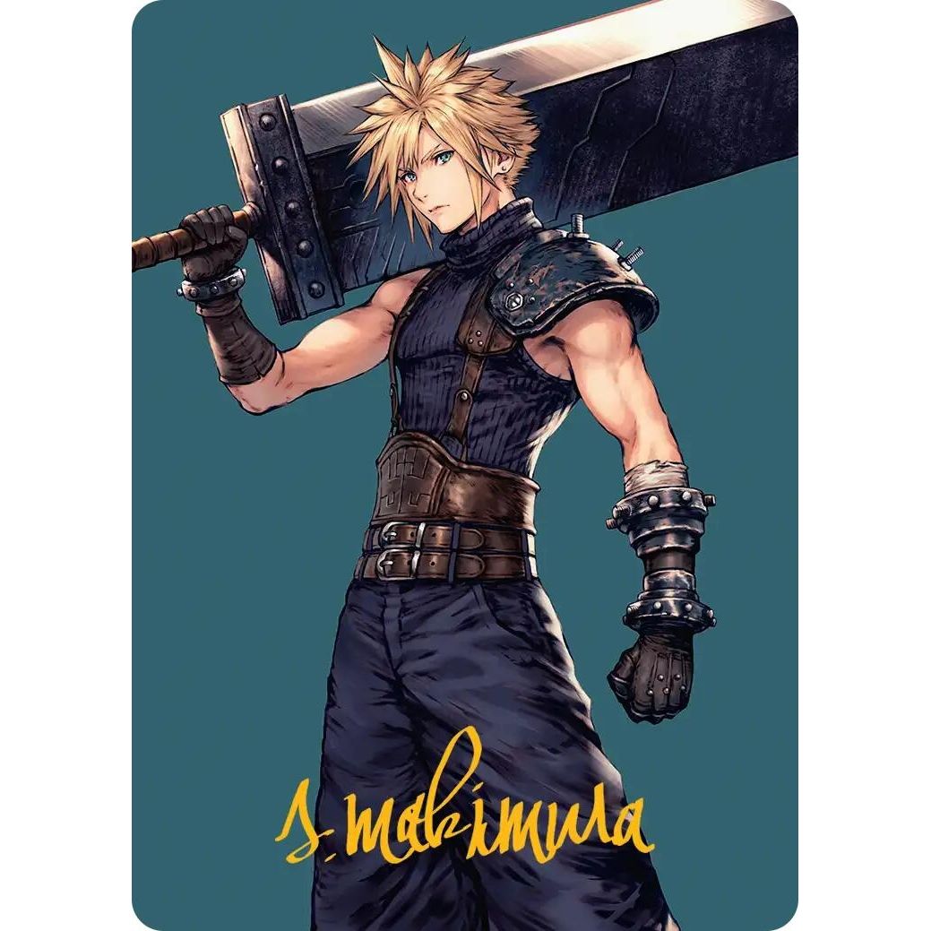 Image for Cloud, Ex-SOLDIER Art Card (Gold-Stamped Signature) (50) (AAFIN) - Magic: The Gathering