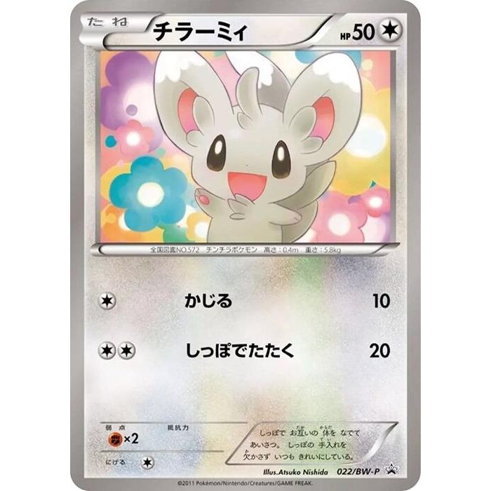 Image for Minccino - 022/BW-P (022/BW-P) (BW-P) - Pokemon Japan