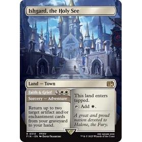 Ishgard, the Holy See (Borderless) - Final Fantasy TCG (1109)