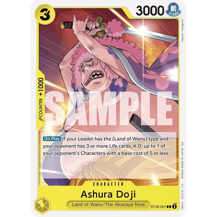 Image for Ashura Doji (ST28-001) (ST-28) - One Piece Card Game