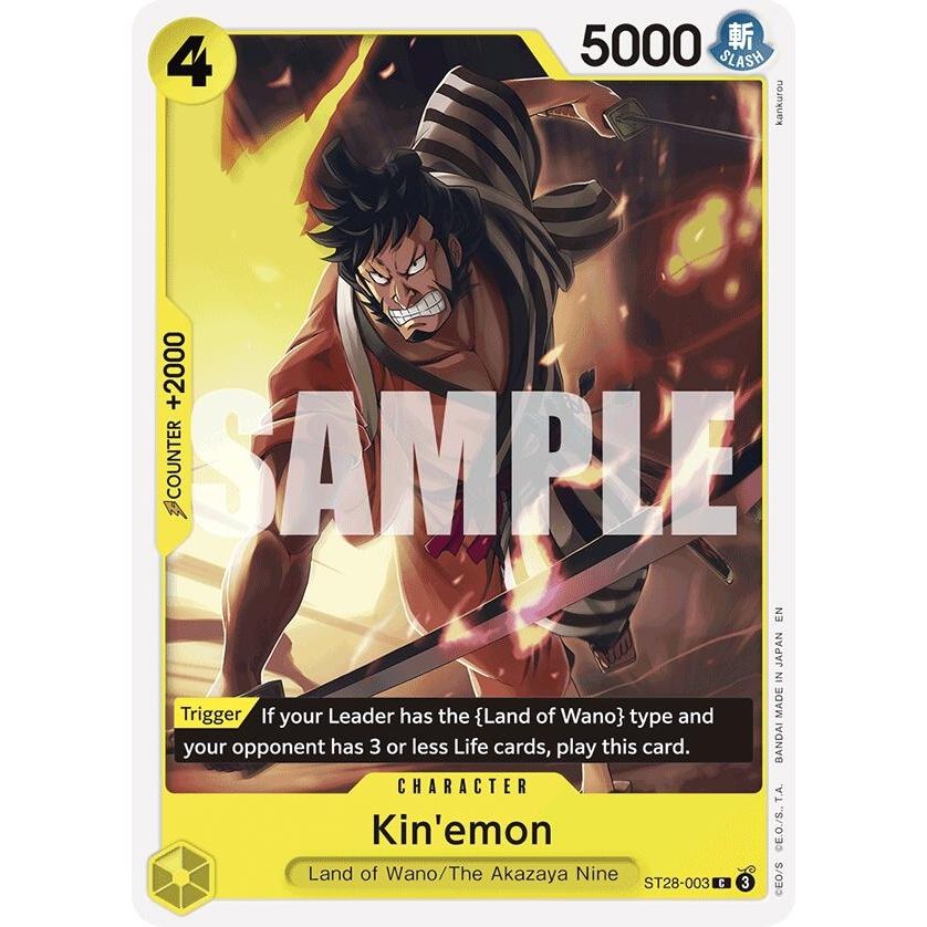 Image for Kin'emon (ST28-003) (ST-28) - One Piece Card Game