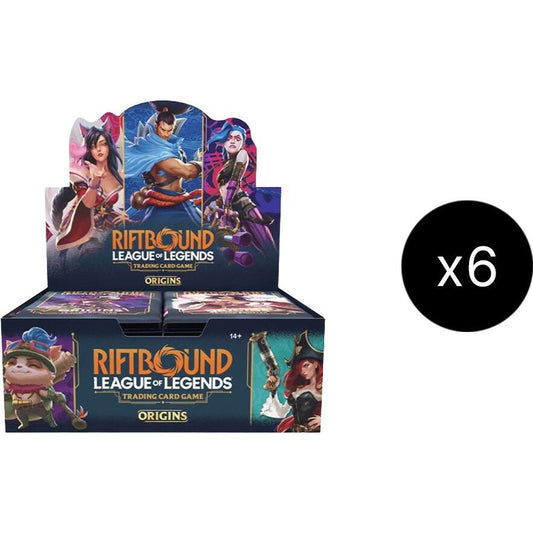 Image for Origins - Booster Display Case - Riftbound: League of Legends Trading Card Game