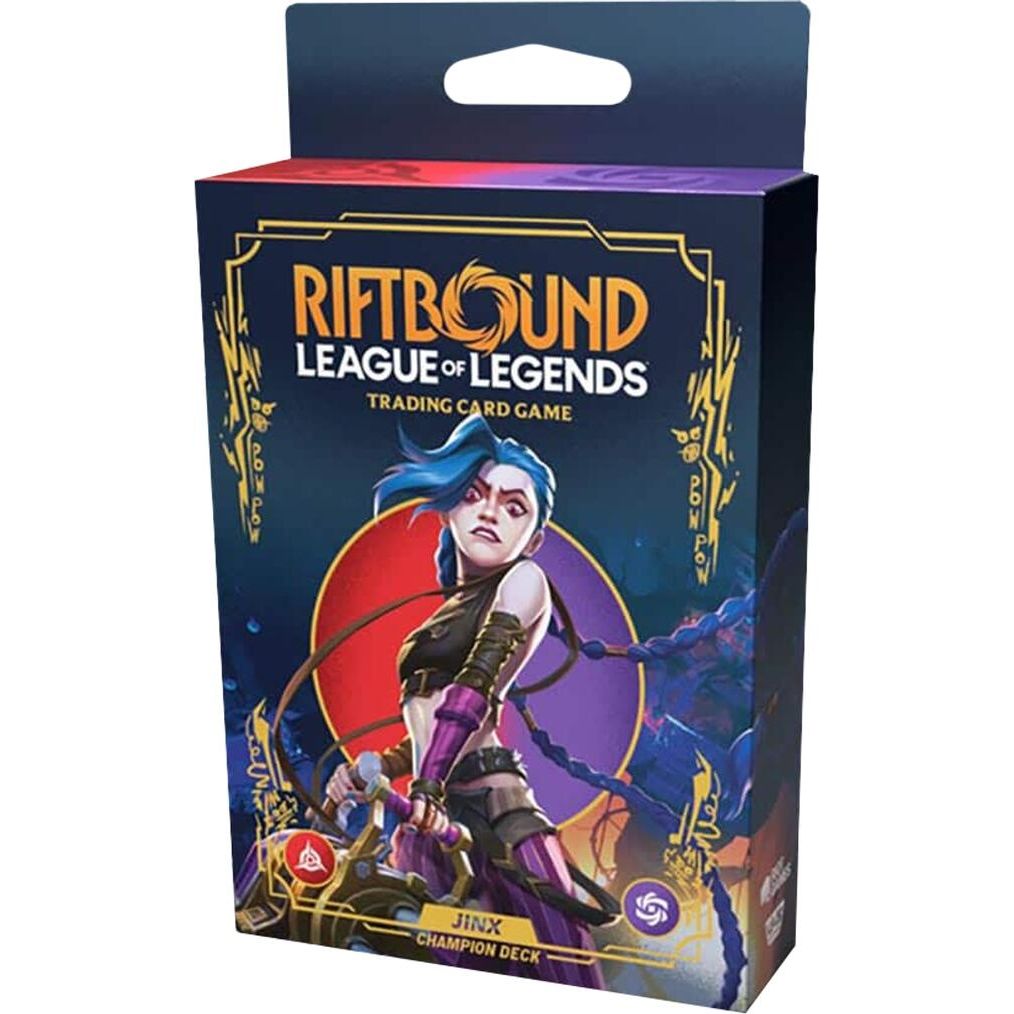 Image for Origins - Champion Deck (Jinx) - Riftbound: League of Legends Trading Card Game