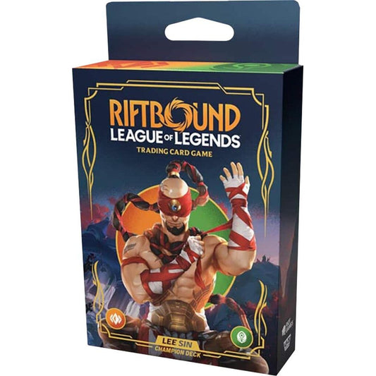 Image for Origins - Champion Deck (Lee Sin) - Riftbound: League of Legends Trading Card Game