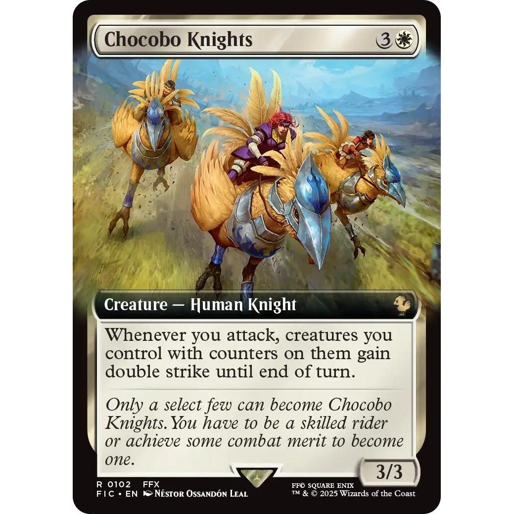 Image for Chocobo Knights (Extended Art) (102) (FIC) - Magic: The Gathering
