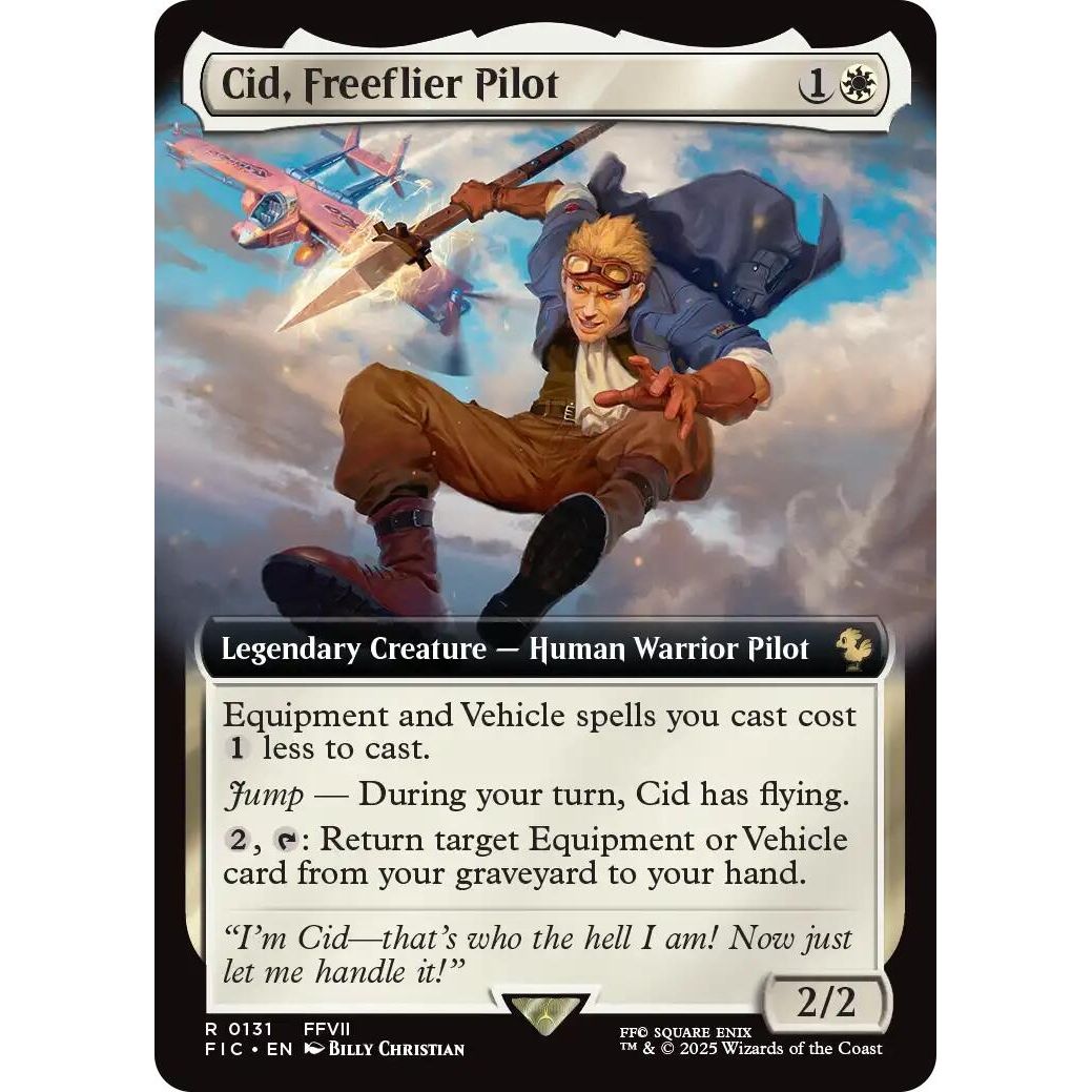 Image for Cid, Freeflier Pilot (Extended Art) (131) (FIC) - Magic: The Gathering
