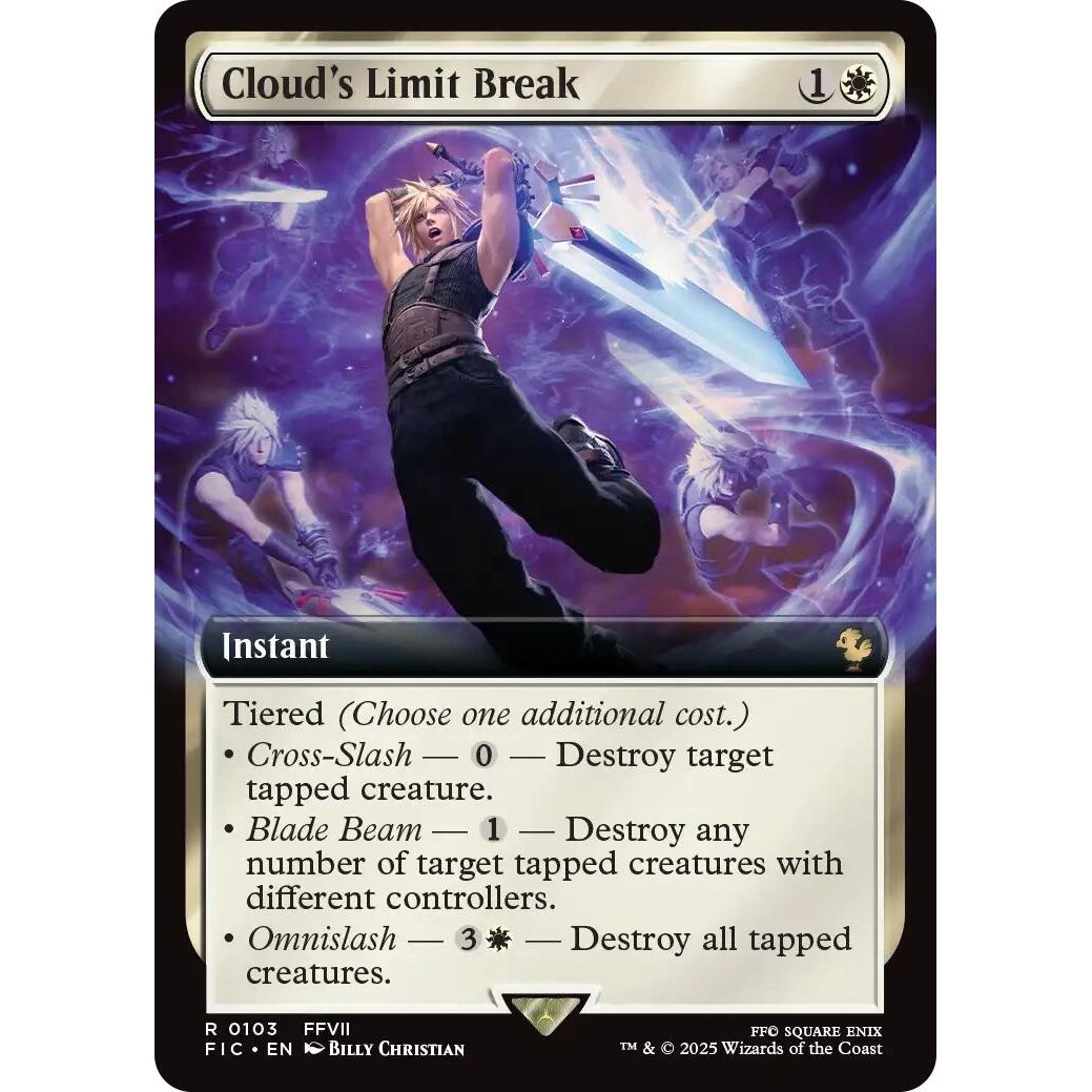 Image for Cloud's Limit Break (Extended Art) (103) (FIC) - Magic: The Gathering