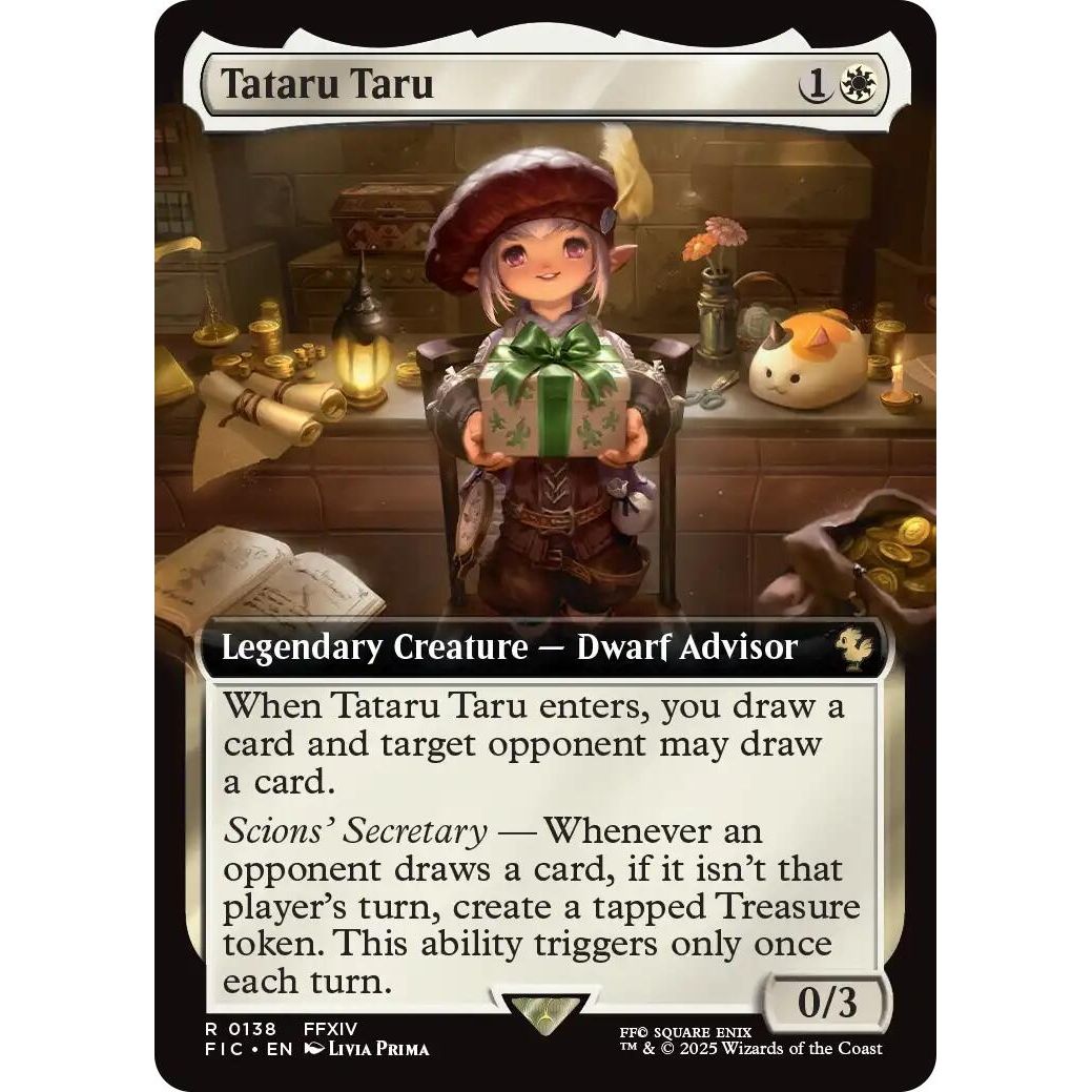 Image for Tataru Taru (Extended Art) (138) (FIC) - Magic: The Gathering