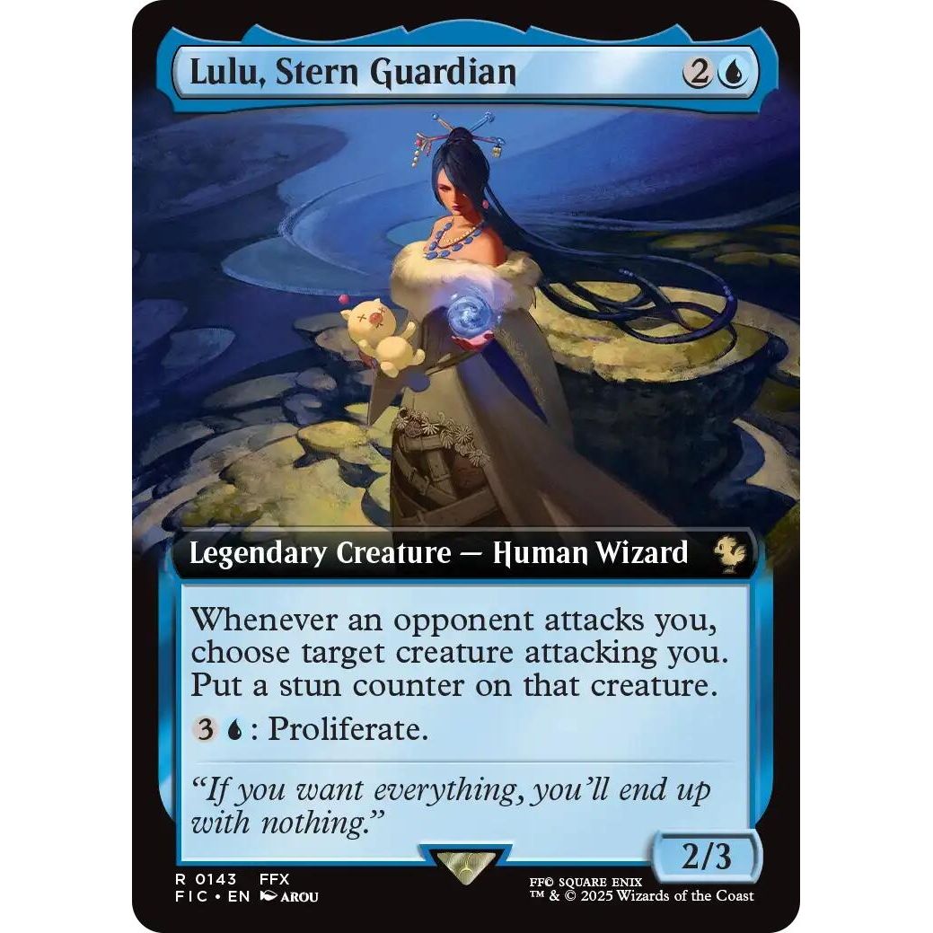 Image for Lulu, Stern Guardian (Extended Art) (143) (FIC) - Magic: The Gathering