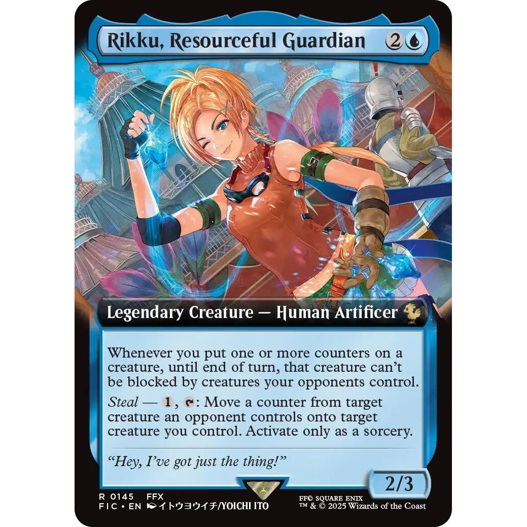 Image for Rikku, Resourceful Guardian (Extended Art) (145) (FIC) - Magic: The Gathering