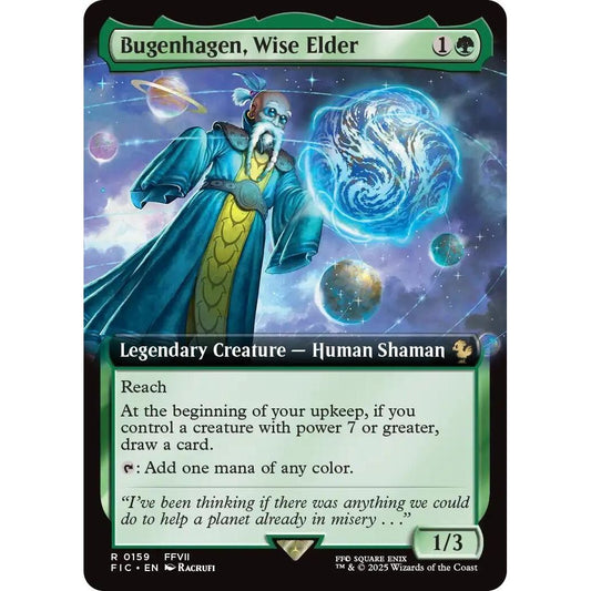 Image for Bugenhagen, Wise Elder (Extended Art) (159) (FIC) - Magic: The Gathering