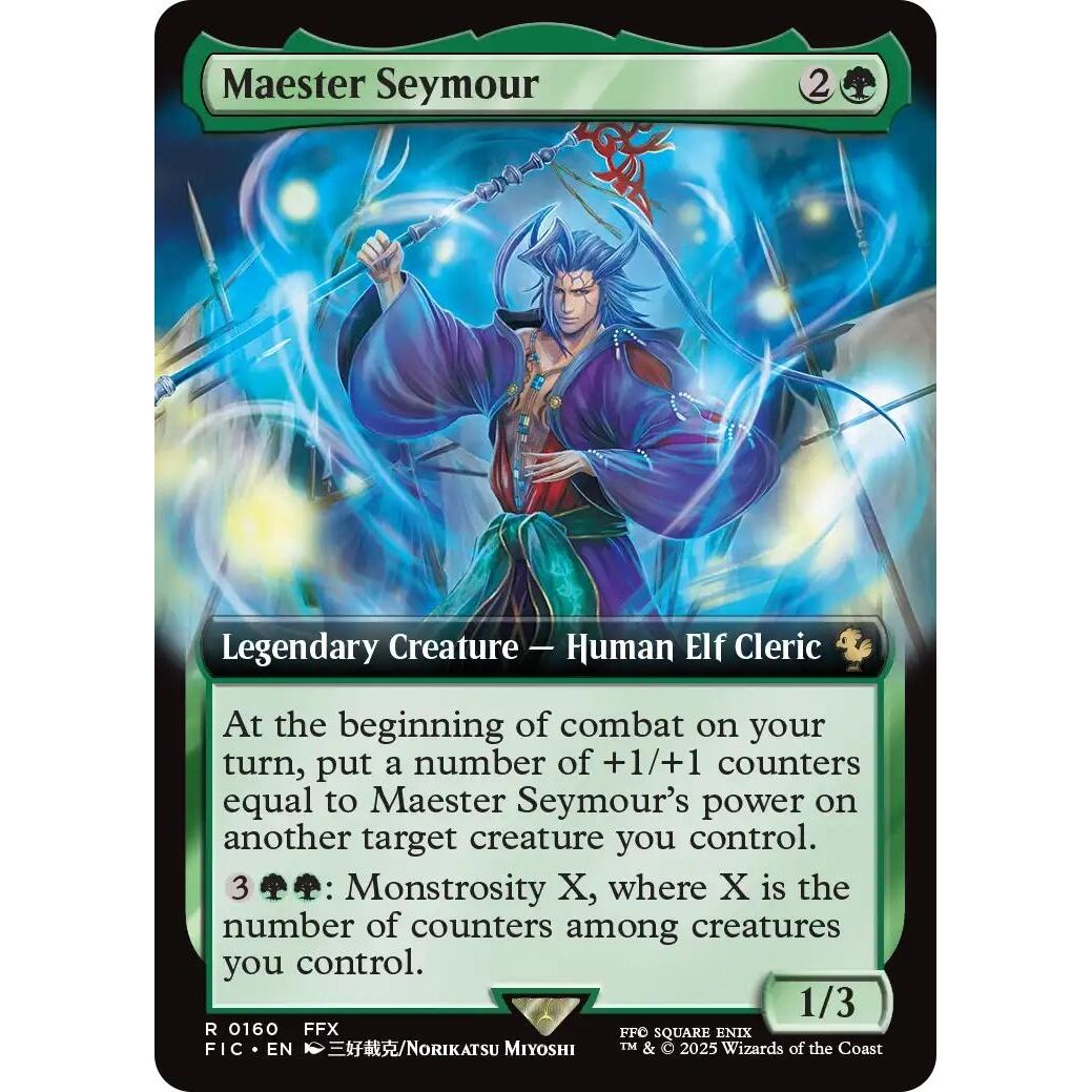 Image for Maester Seymour (Extended Art) (160) (FIC) - Magic: The Gathering
