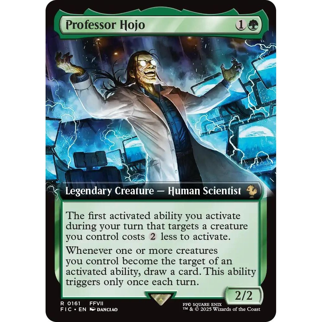 Image for Professor Hojo (Extended Art) (161) (FIC) - Magic: The Gathering