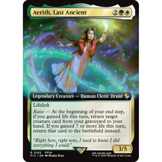 Image for Aerith, Last Ancient (Extended Art) (163) (FIC) - Magic: The Gathering