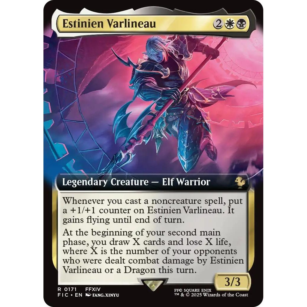 Image for Estinien Varlineau (Extended Art) (171) (FIC) - Magic: The Gathering