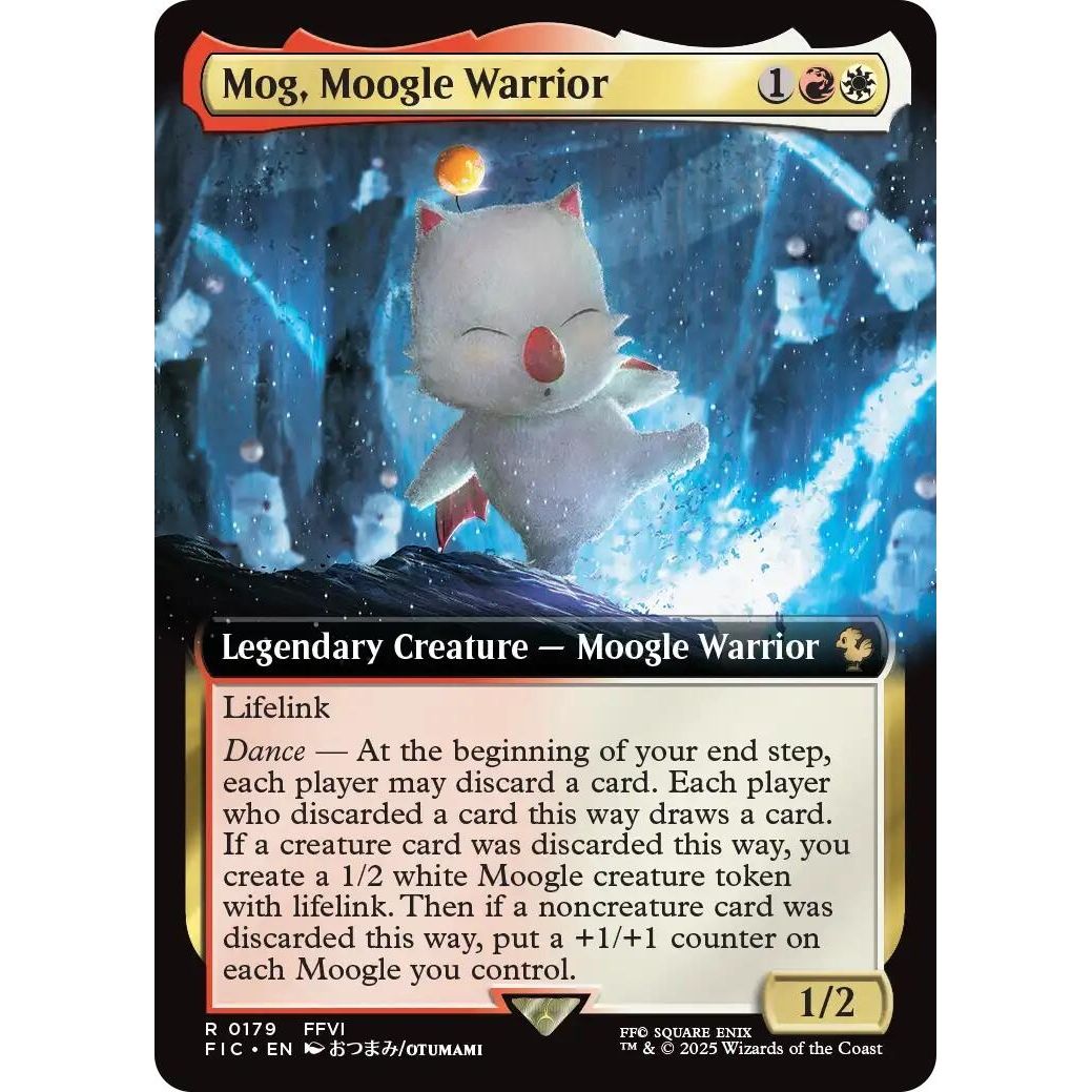 Image for Mog, Moogle Warrior (Extended Art) (179) (FIC) - Magic: The Gathering