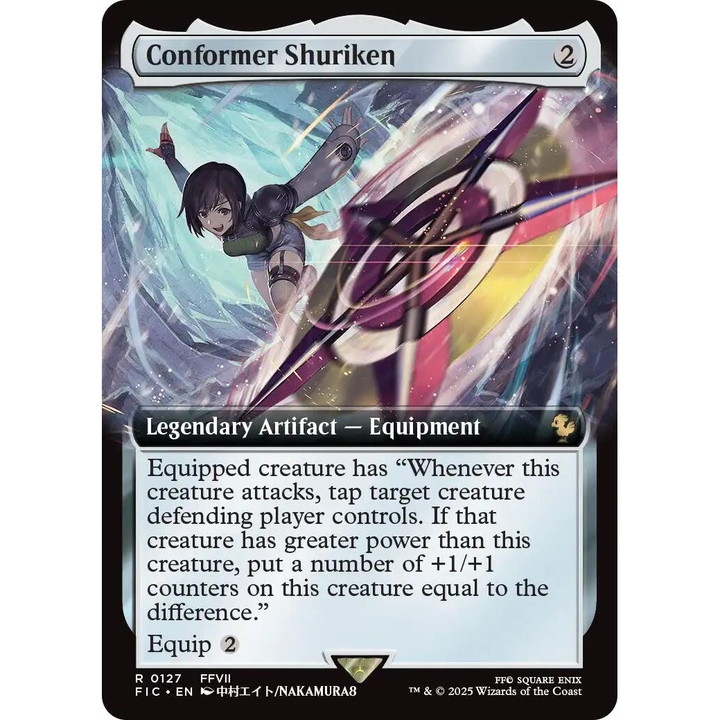 Image for Conformer Shuriken (Extended Art) (127) (FIC) - Magic: The Gathering