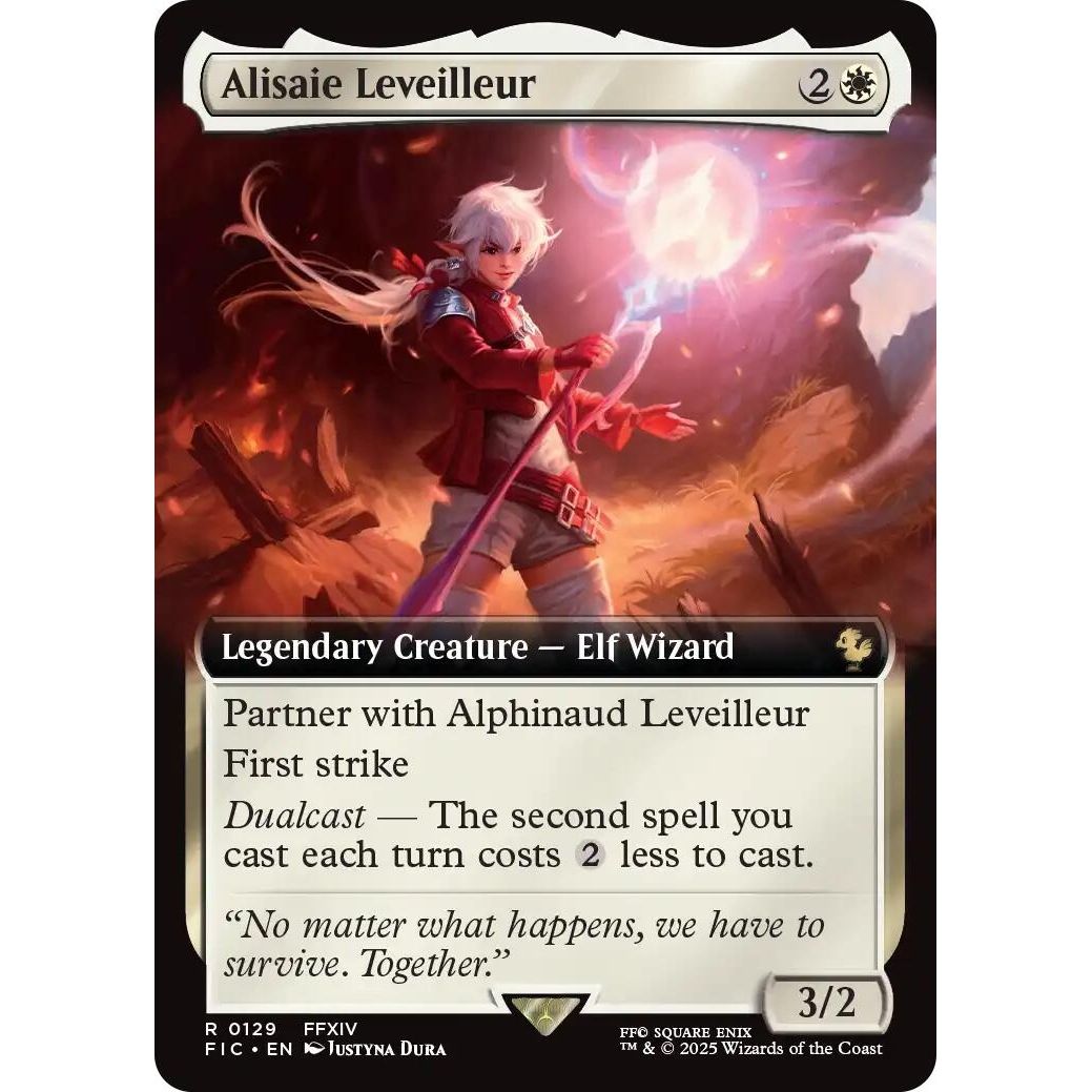Image for Alisaie Leveilleur (Extended Art) (129) (FIC) - Magic: The Gathering