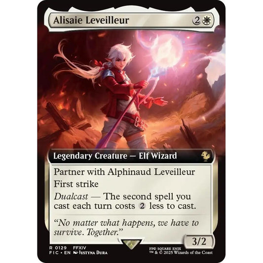 Image for Alisaie Leveilleur (Extended Art) (129) (FIC) - Magic: The Gathering