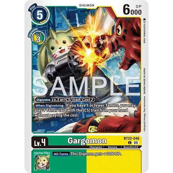 Image for Gargomon (BT22-046 C) (BT22) - Digimon Card Game