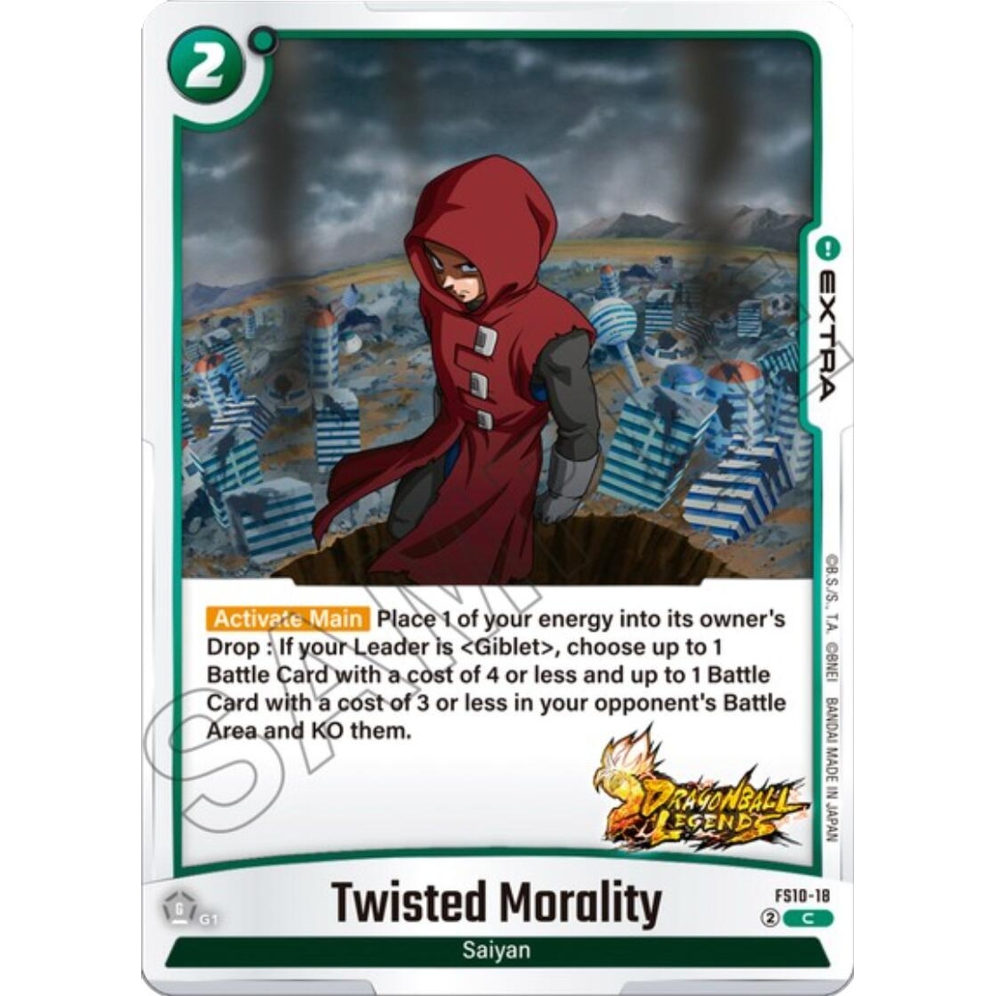 Image for Twisted Morality (FS10-18) (FS10) - Dragon Ball Super: Fusion World