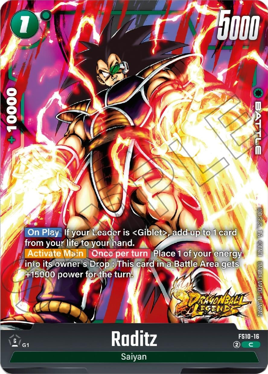 Image for Raditz (FS10-16) (FS10) - Dragon Ball Super: Fusion World