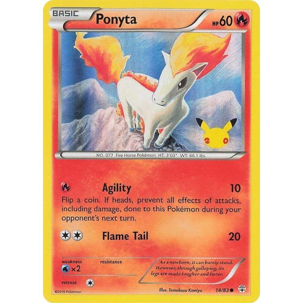 Image for Ponyta (UK Exclusive Promo) (014/083) (MCAP) - Pokemon