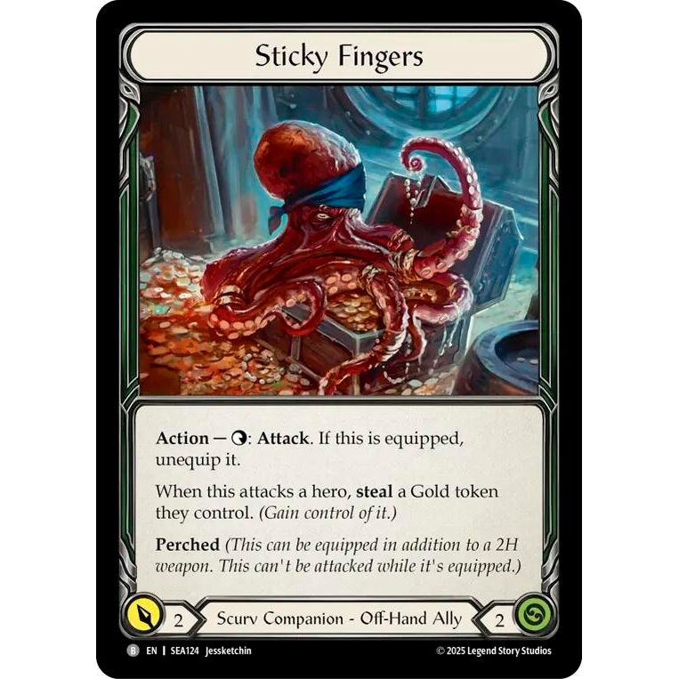 Image for Sticky Fingers // Treasure Island (SEA124//SEA247) - Flesh and Blood TCG