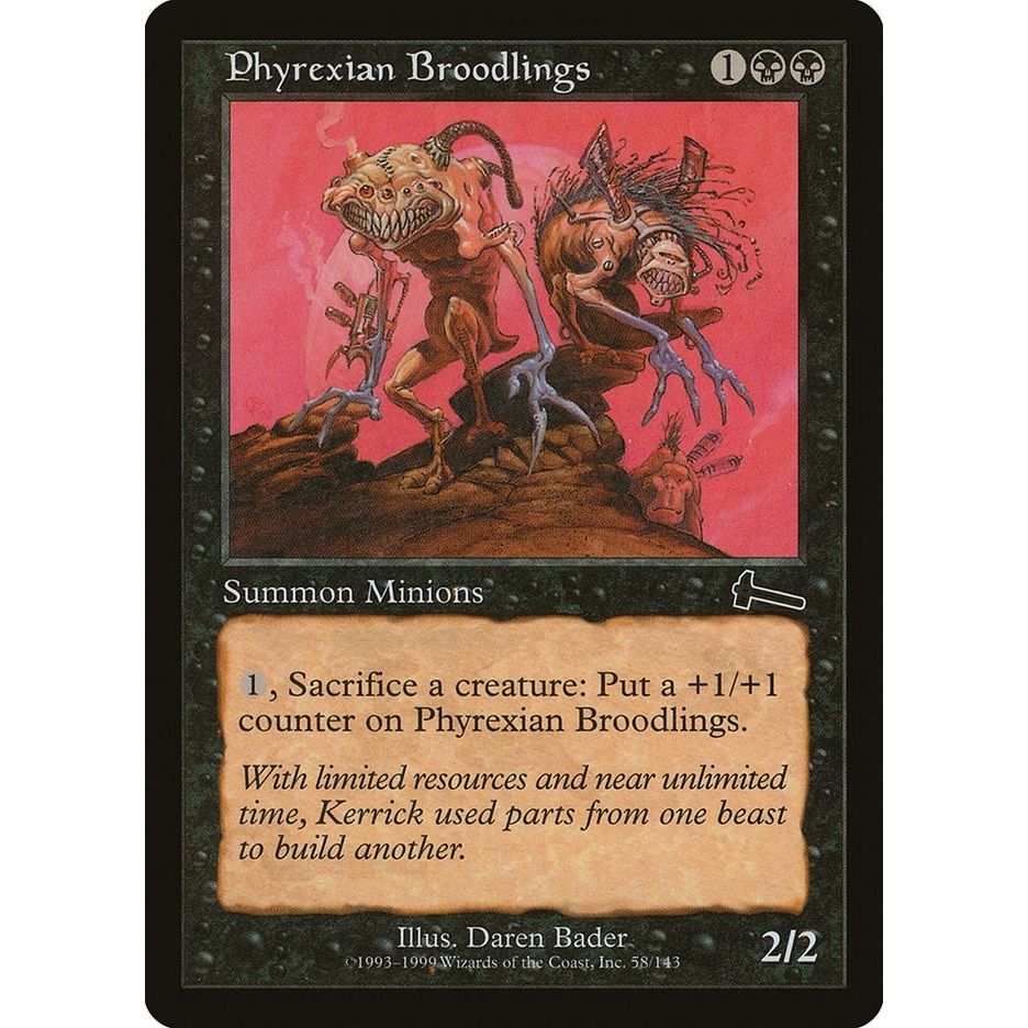 Image for Phyrexian Broodlings (58) (ULG) - Magic: The Gathering