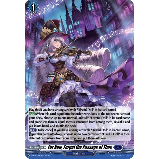 Image for For Now, Forget the Passage of Time (Foil) (D-PR/790EN) (D-PR) - Cardfight Vanguard