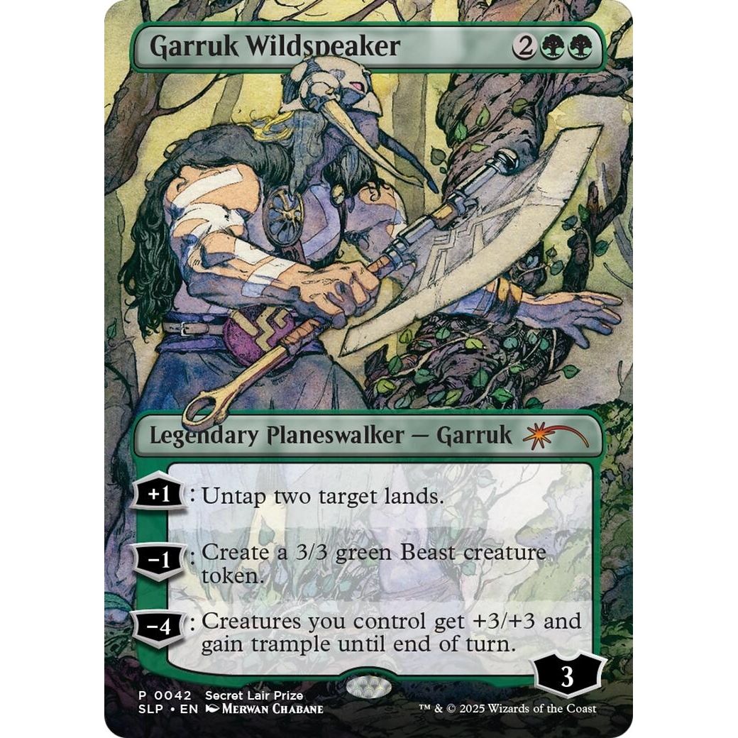Image for Garruk Wildspeaker (42) (SLP) - Magic: The Gathering