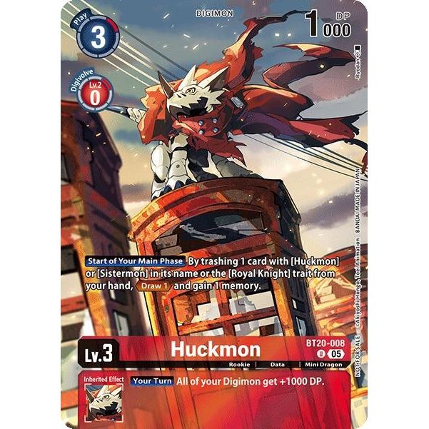Image for Huckmon (Versus Monsters Legend Pack 2025) (BT20-008 U) (EX09) - Digimon Card Game