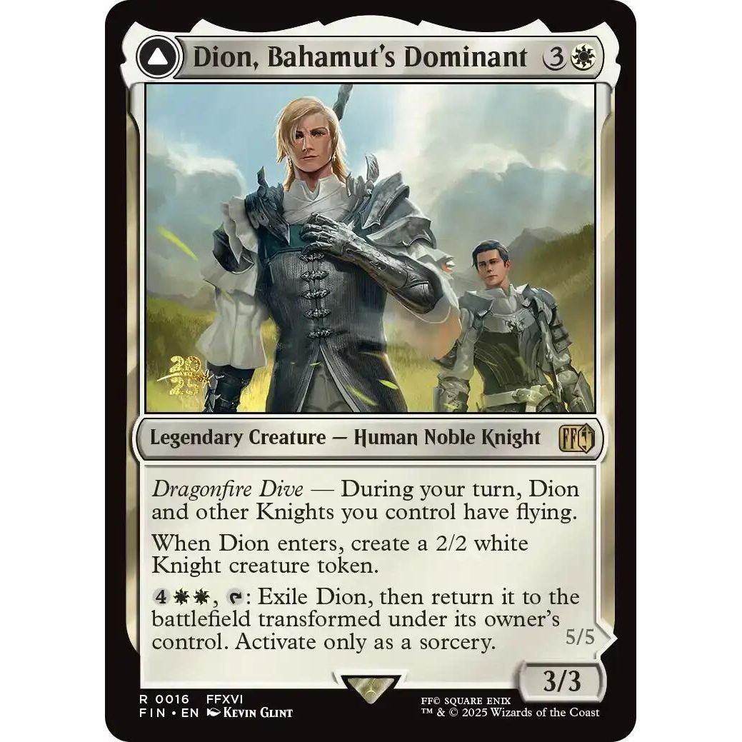 Image for Dion, Bahamut's Dominant (16) (PRE) - Magic: The Gathering