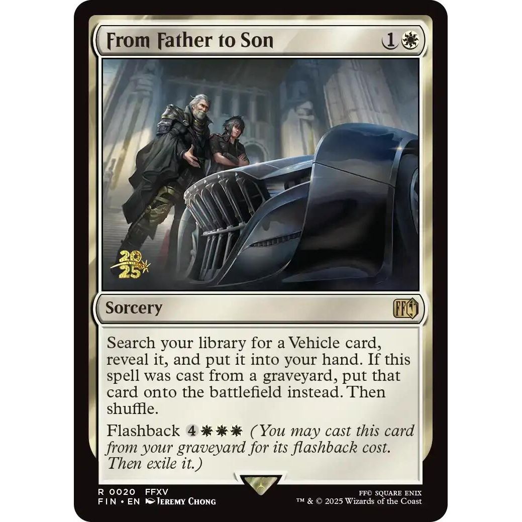 Image for From Father to Son (20) (PRE) - Magic: The Gathering