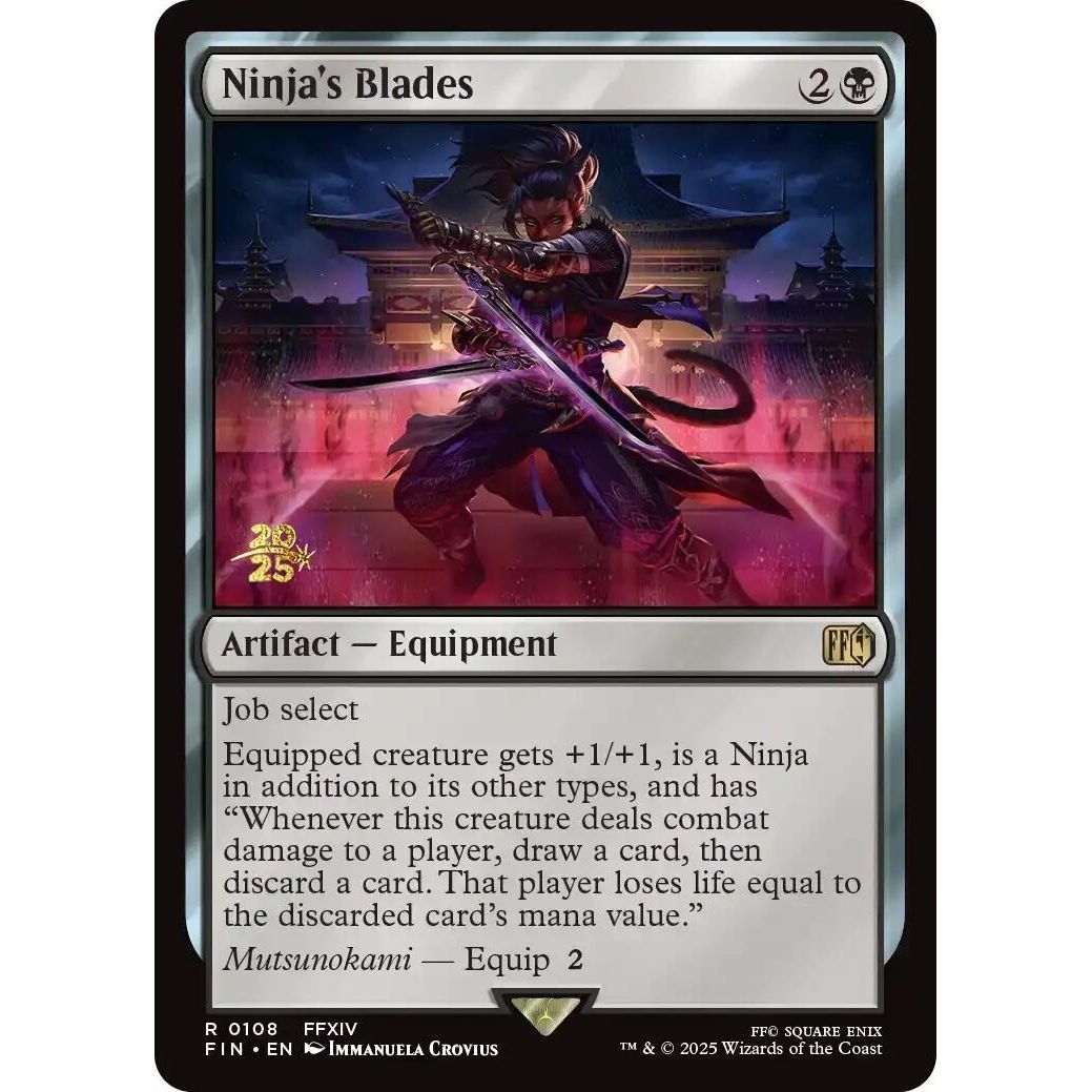 Image for Ninja's Blades (108) (PRE) - Magic: The Gathering