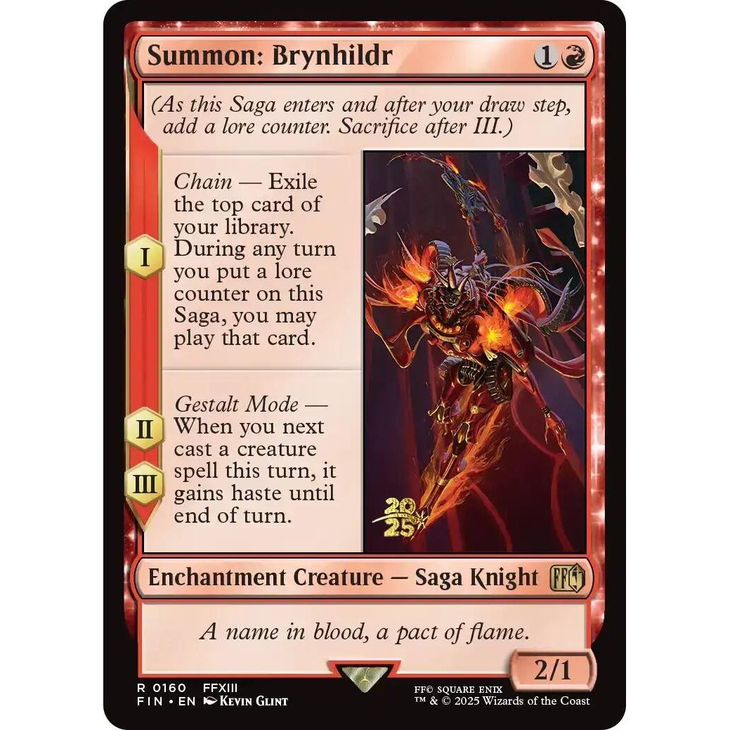 Image for Summon: Brynhildr (160) (PRE) - Magic: The Gathering