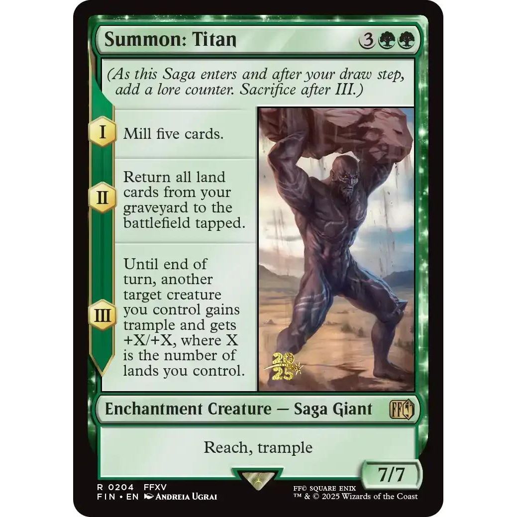 Image for Summon: Titan (204) (PRE) - Magic: The Gathering