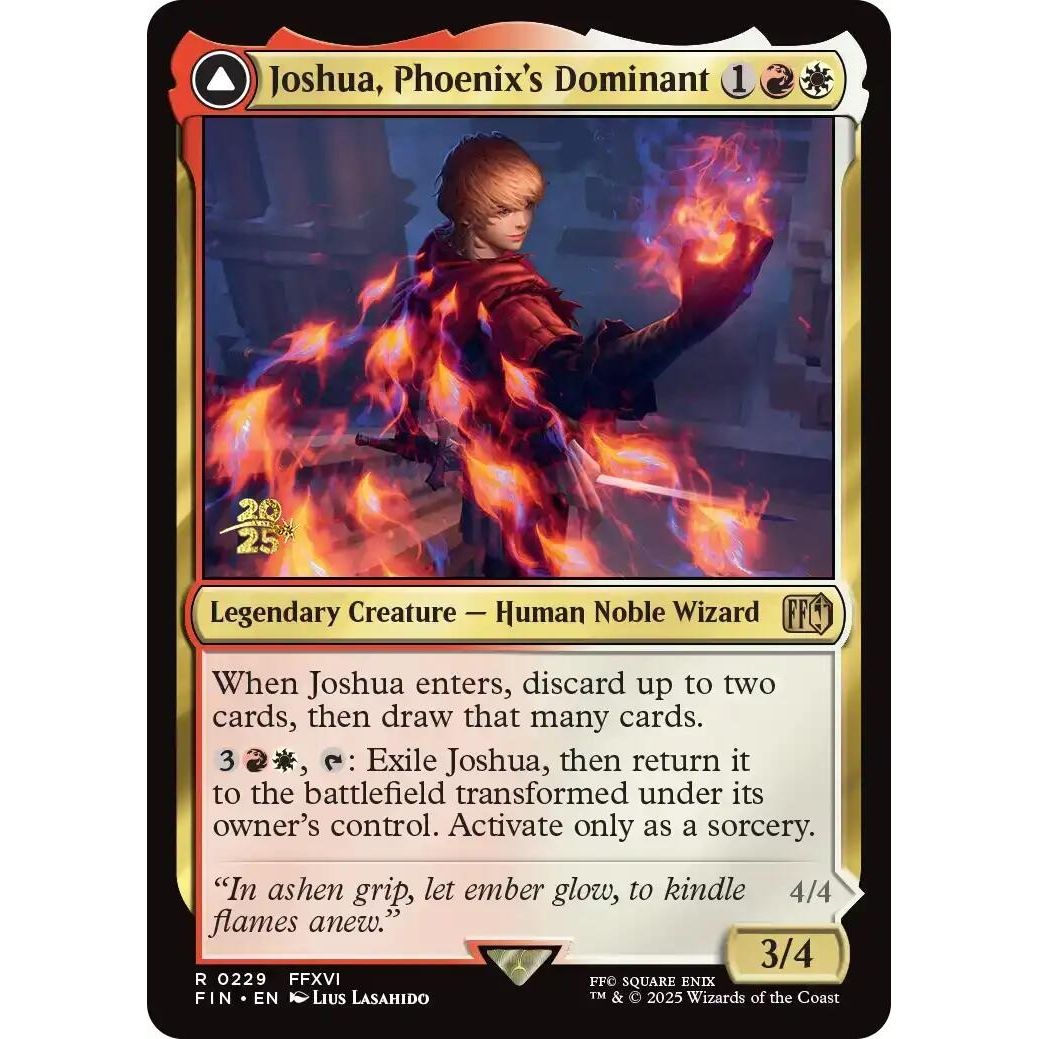 Image for Joshua, Phoenix's Dominant (229) (PRE) - Magic: The Gathering