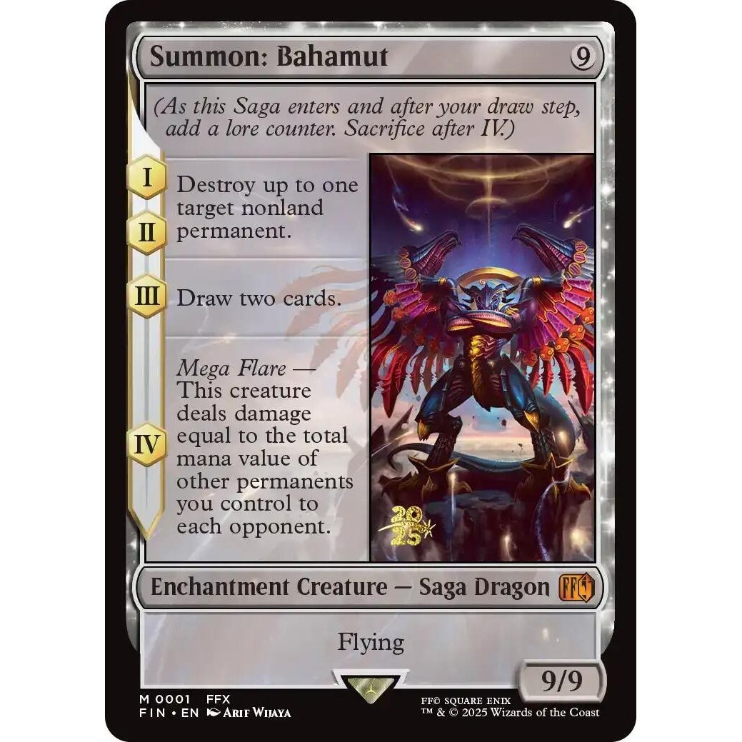 Image for Summon: Bahamut (1) (PRE) - Magic: The Gathering