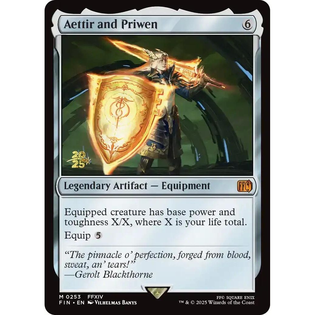 Image for Aettir and Priwen (253) (PRE) - Magic: The Gathering