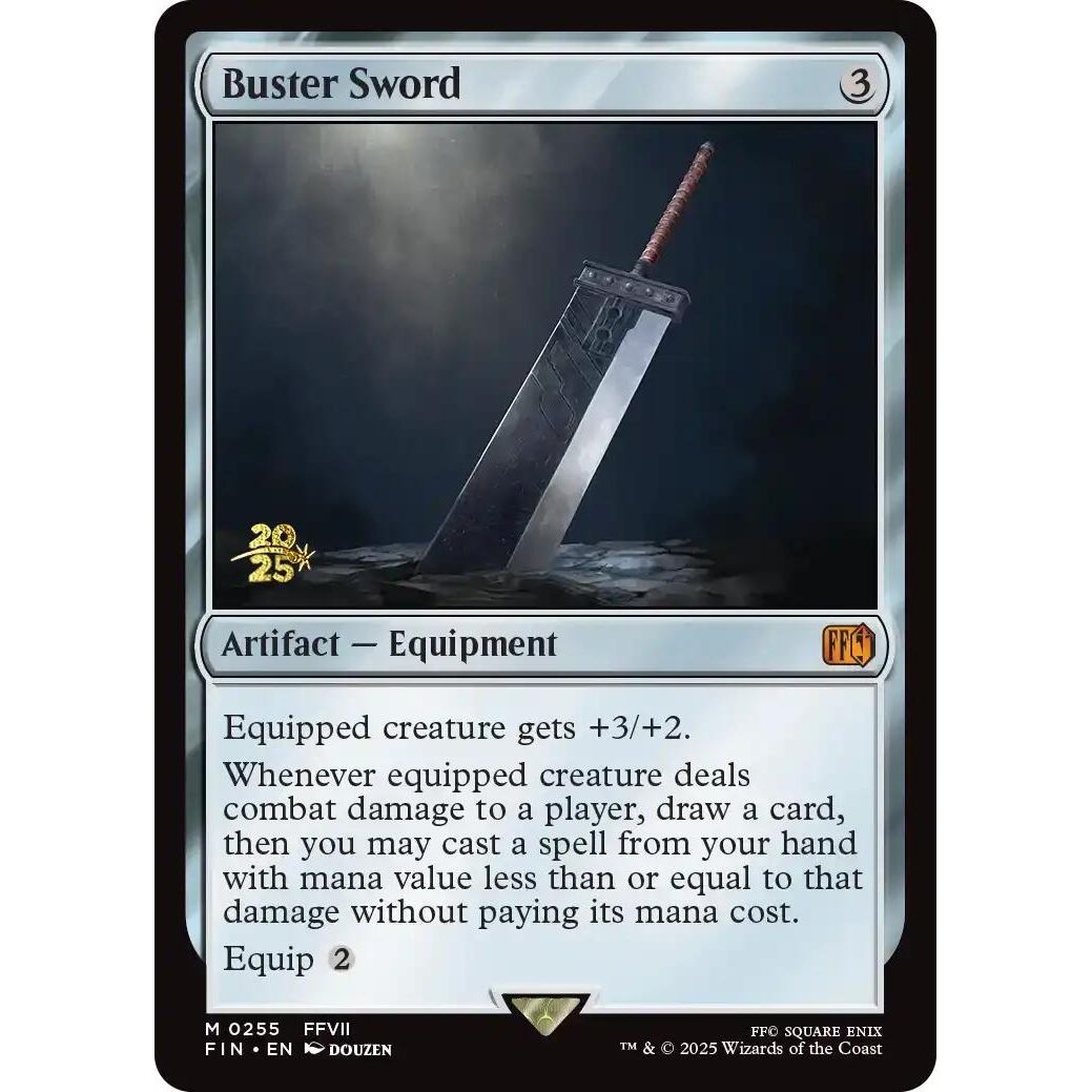 Image for Buster Sword (255) (PRE) - Magic: The Gathering