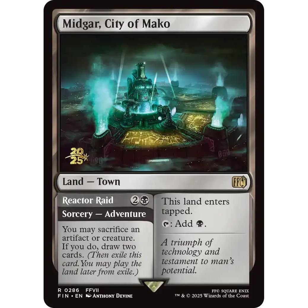 Image for Midgar, City of Mako (286) (PRE) - Magic: The Gathering
